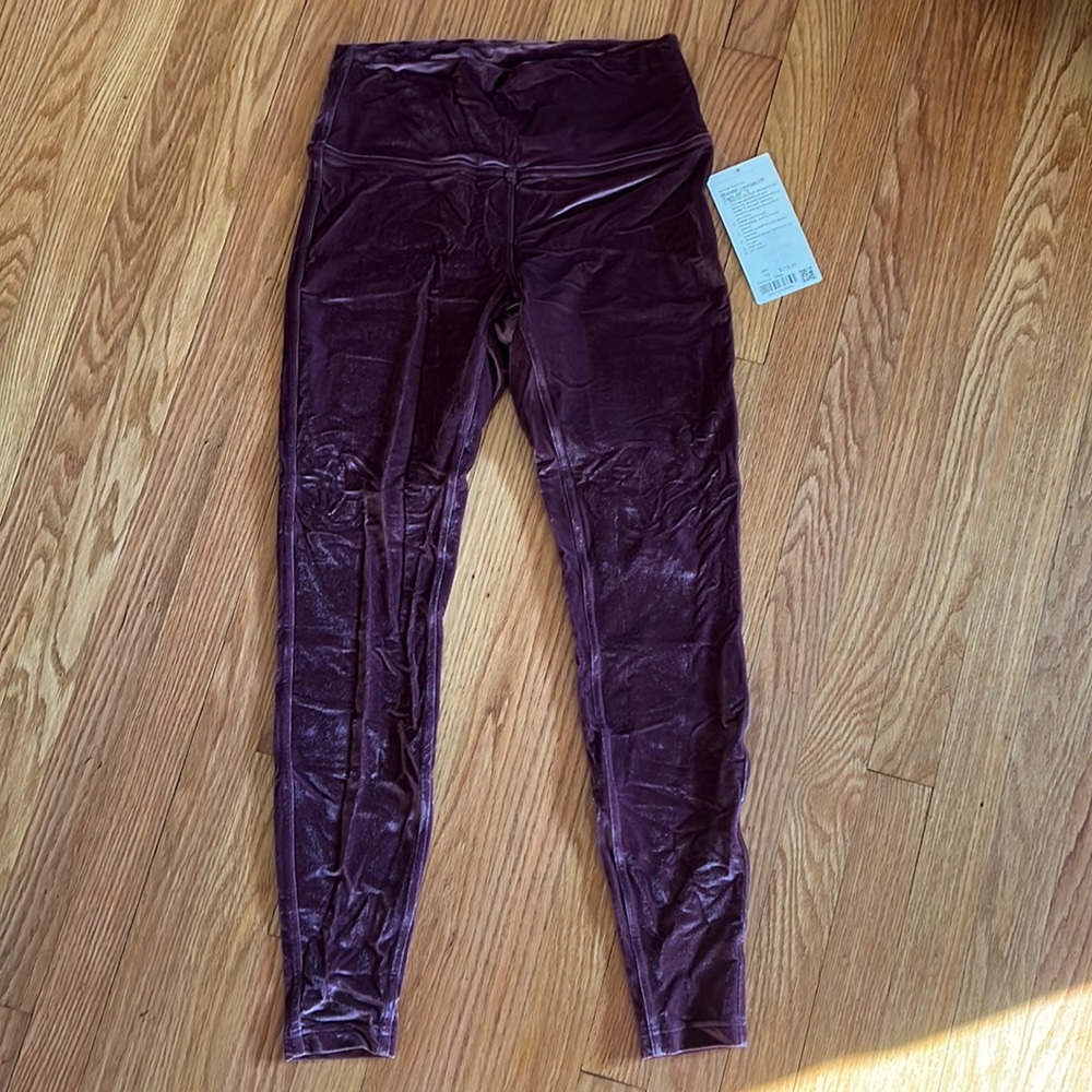 Lululemon Wunder Lounge HR Velvet Leggings